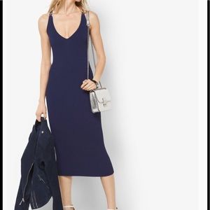 Michael Kors ribbed sweater dress